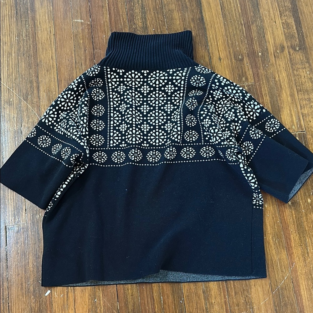 See by Chloe Wool Sweater Poncho XS